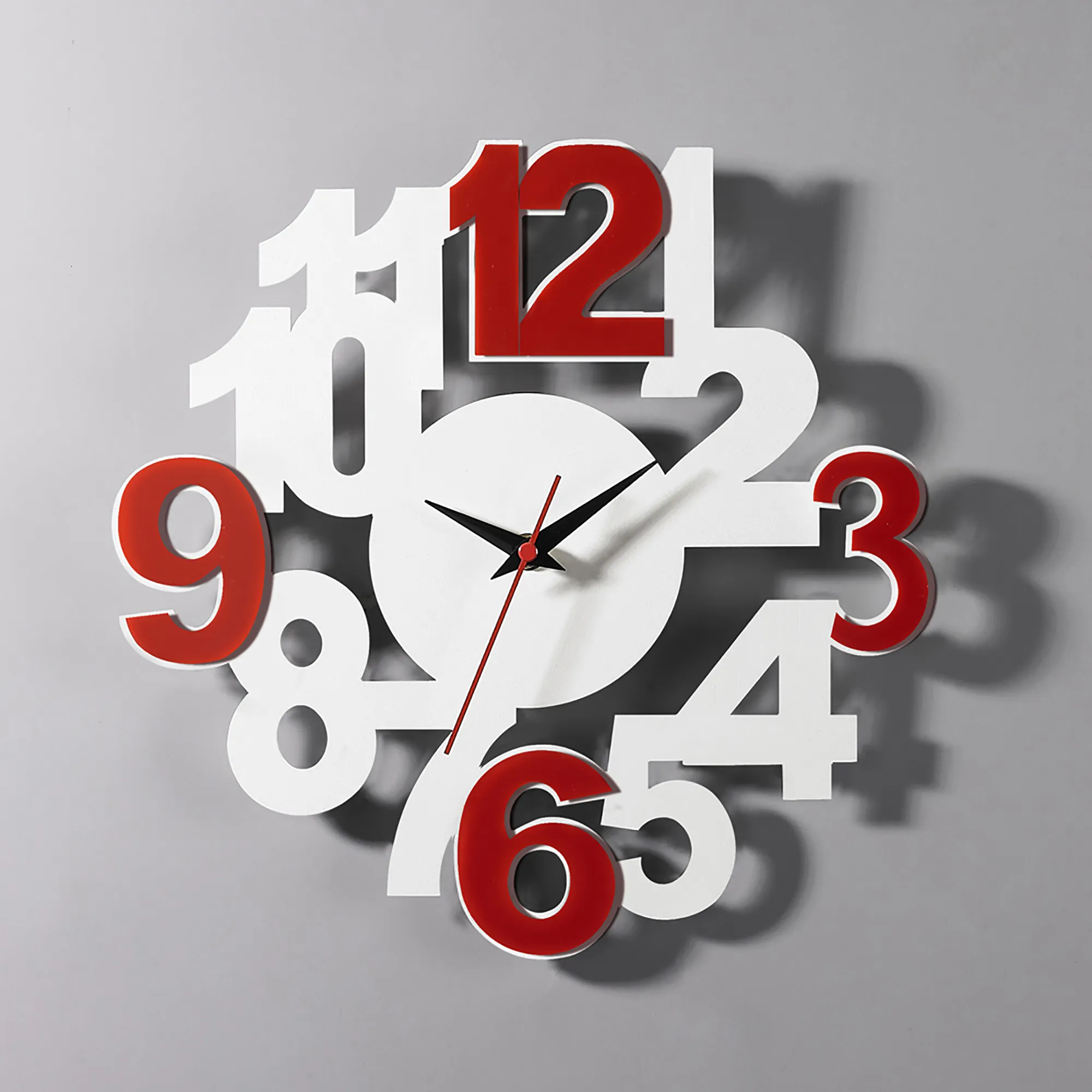 Infinity Group Clock IL70126 Infinity Diyas Home Infinity Numbers Clock - Inspired Lighting Ltd.