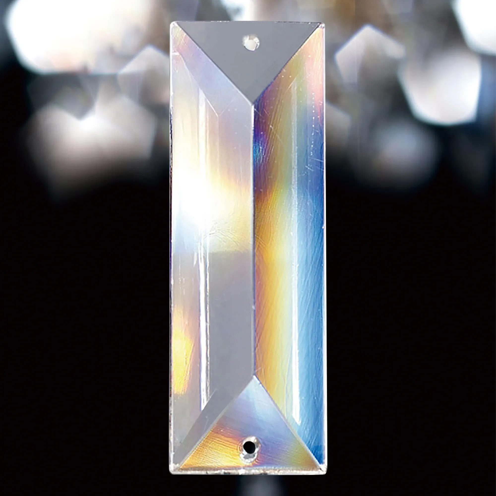 C70094 Crystal Quadrilateral Diyas Crystal Rectangle Without Ring ...