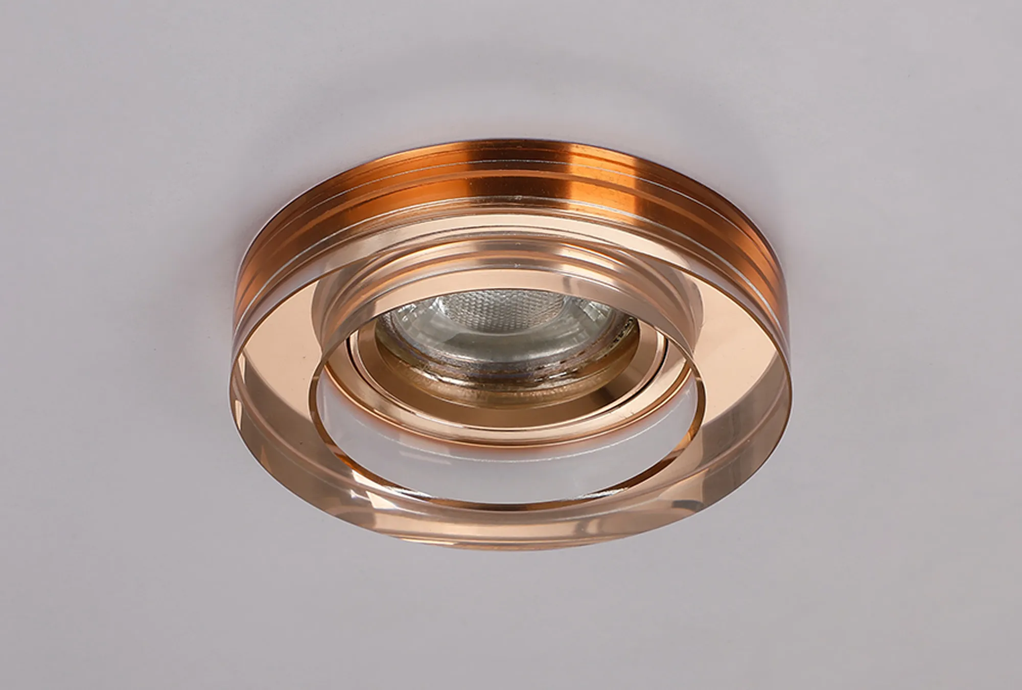 IL30821RG Crystal Downlights Rose Gold Diyas Crystal Downlight Deep ...