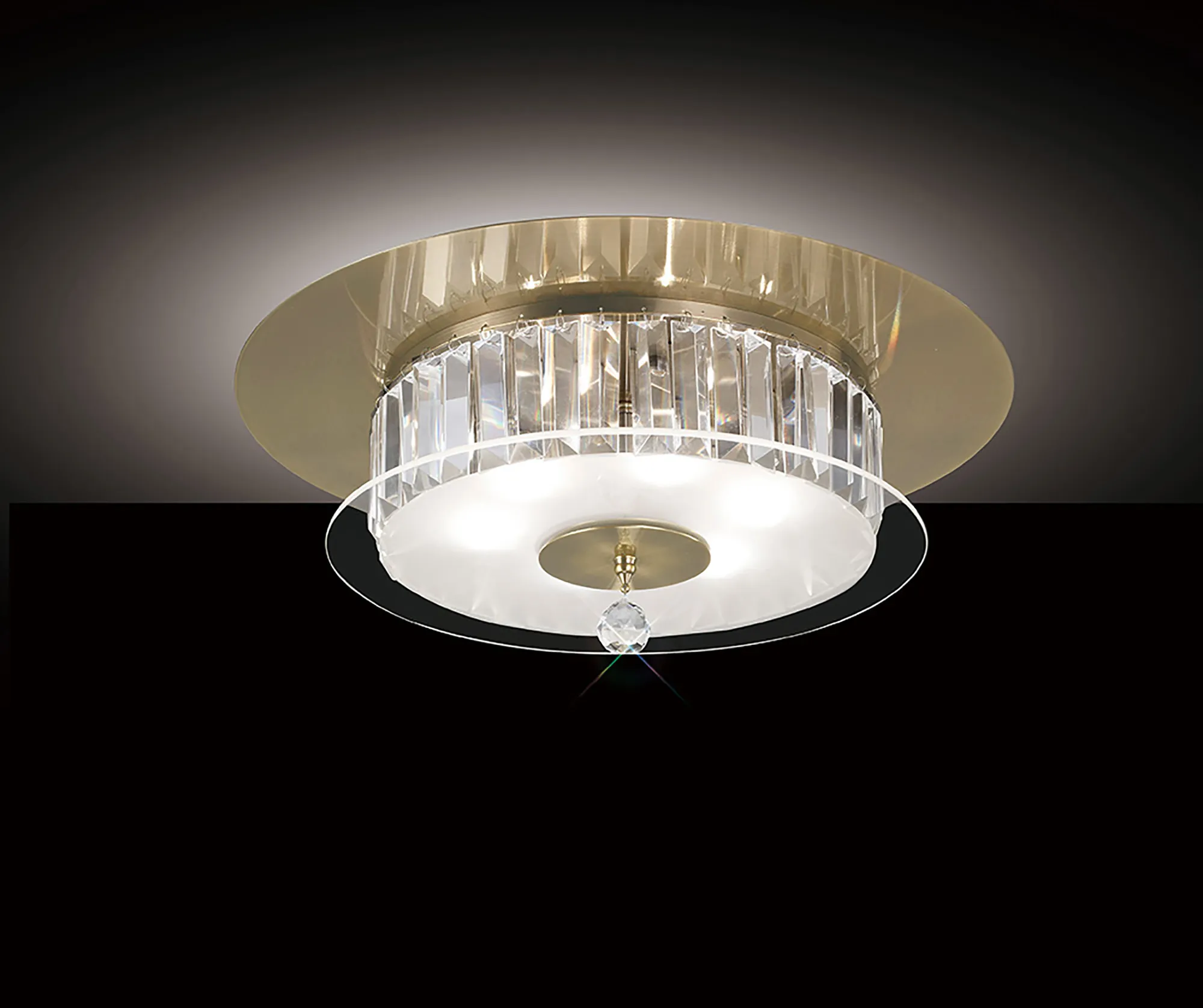 IL30248 Tosca Diyas Tosca Crystal Flush Ceiling 6 Light - Inspired ...