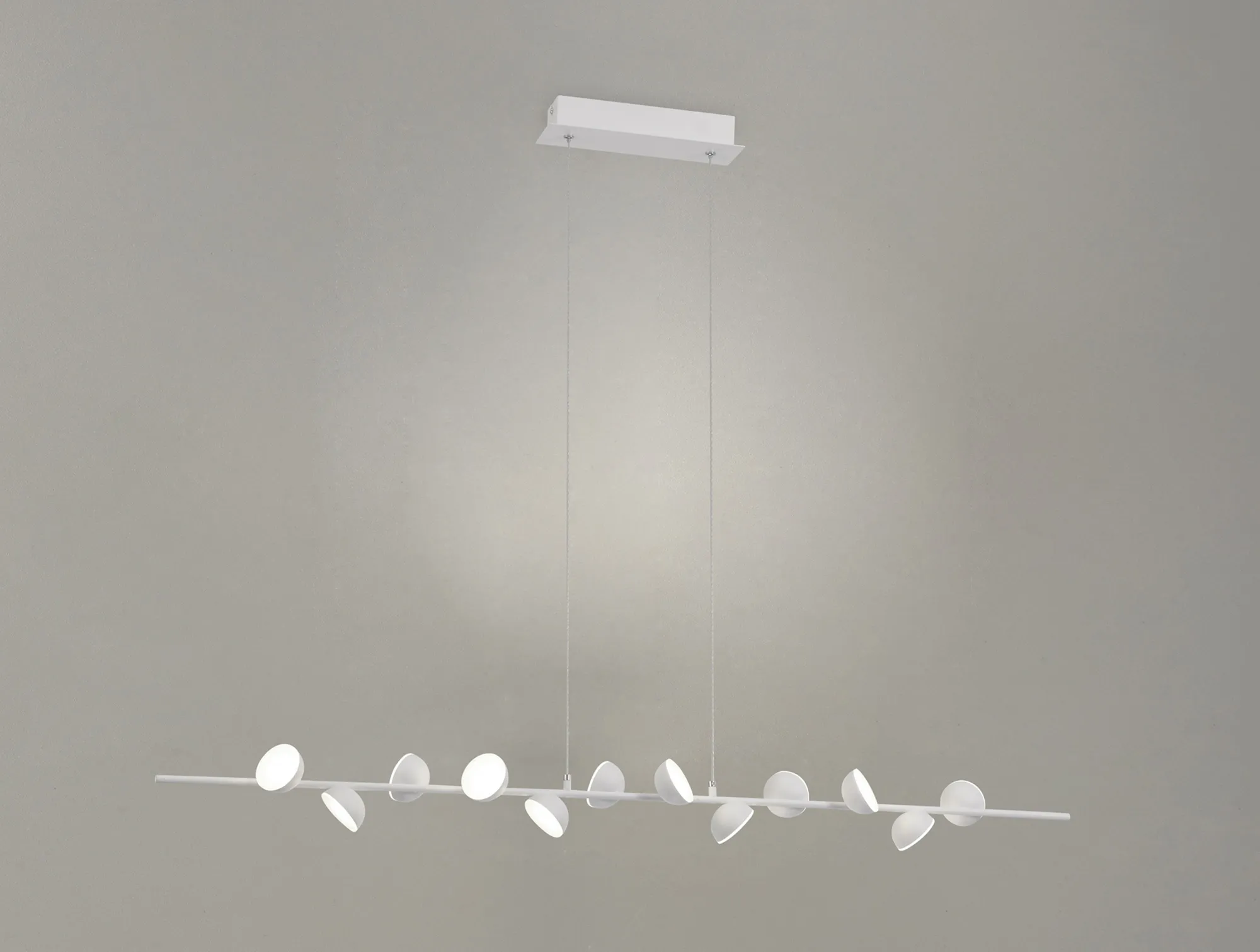 M6262 Adn Mantra AdnLinear Pendant 12 Light 36W LED White - Inspired ...