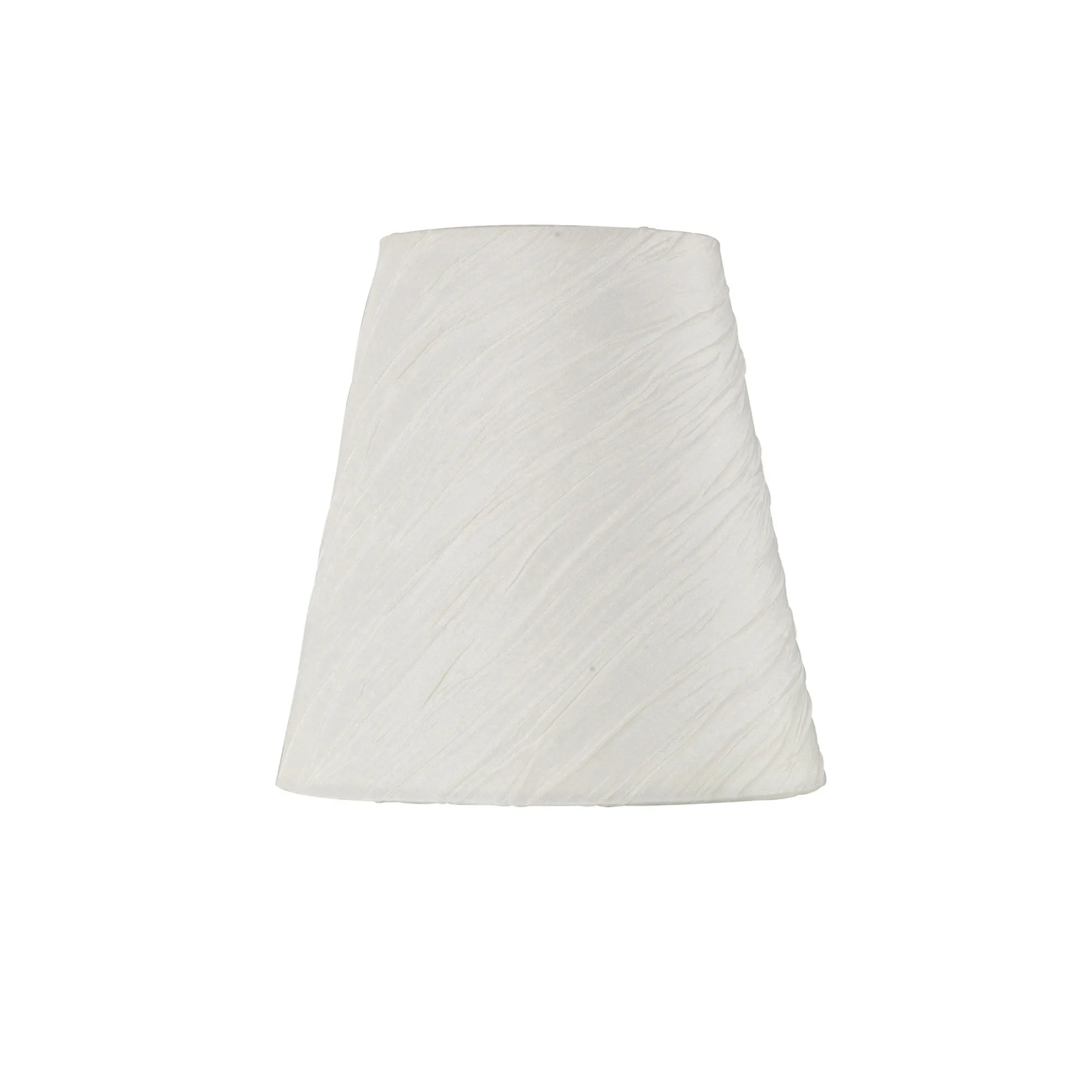 ILS10105 Shades Diyas Wrinkle Fabric Shade 13cm Clip-On Cream ...