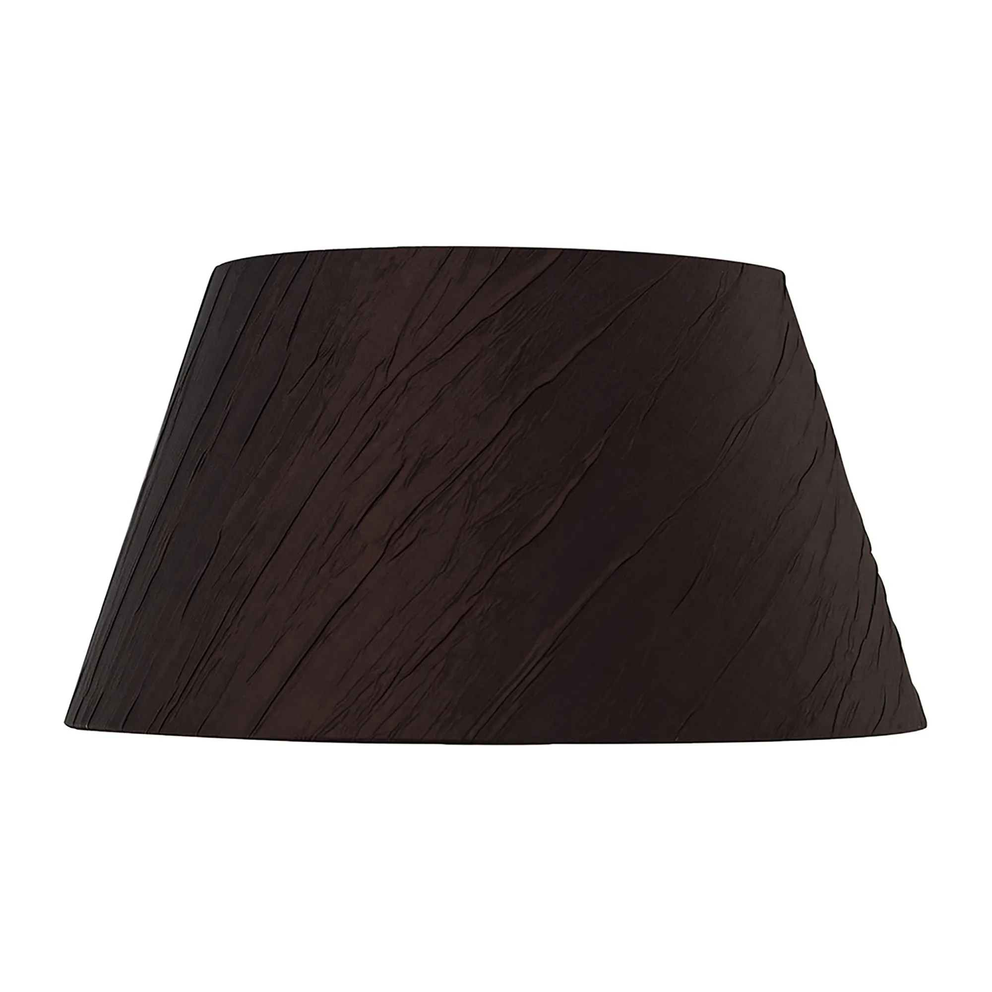 ILS10302 Shades Diyas Wrinkle 30cm Fabric Shade Chocolate - Inspired ...