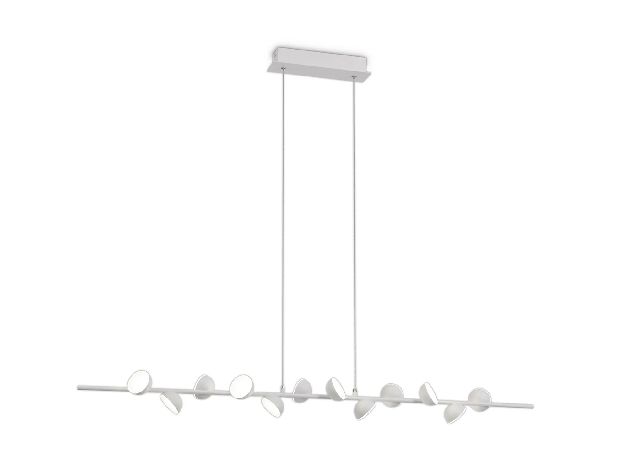 M6418 Adn Black Mantra AdnLinear Pendant 12 Light 36W LED Black ...