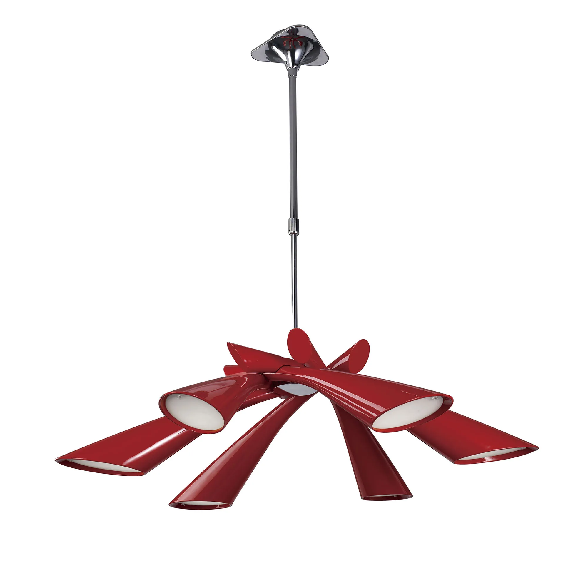 M0910 Pop Mantra Pop Telescopic/Semi Flush 6 Light - Inspired Lighting Ltd.