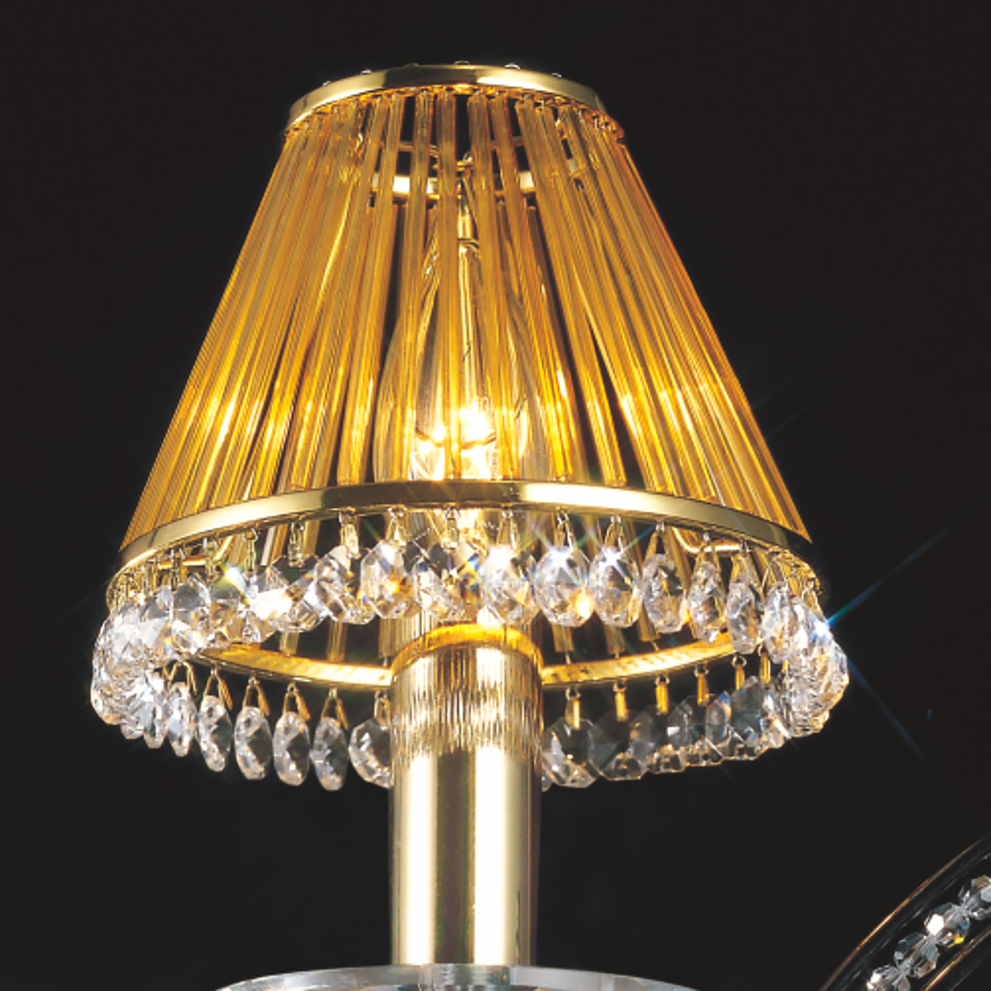 Glass Crystal Shades Clip-On Shades - Inspired Lighting Ltd.