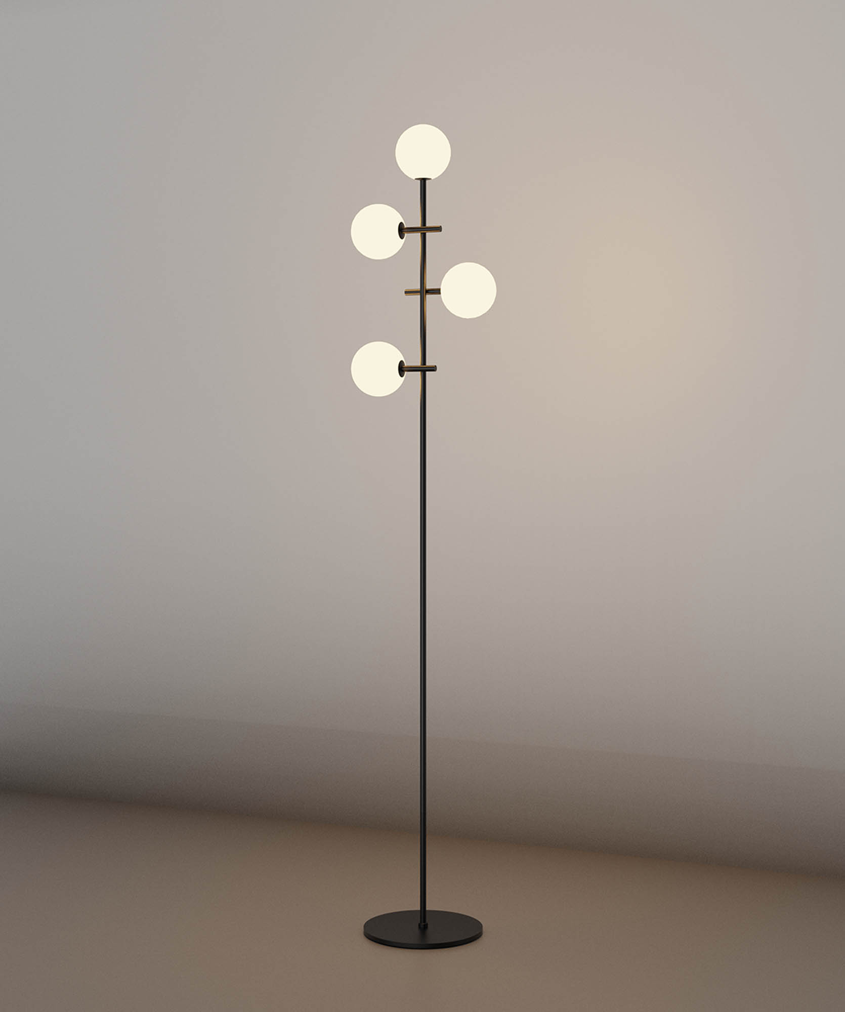M7639K Cellar Mantra Cellar 148cm Floor Lamp 4 Light 4000K - Inspired ...