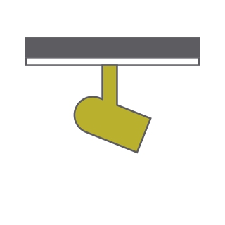 Abri 40 Tracks Luminaires Dlux 30-60W Track Fitting Abri 40 Tracks Luminaires Dlux 30-60W Track Fitting