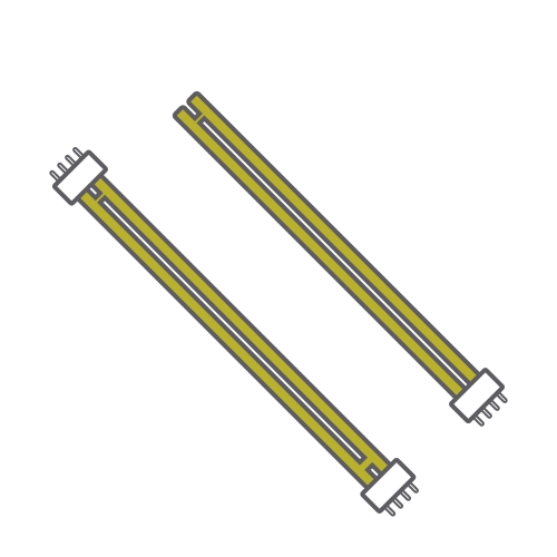 Bona-L Fluorescent w/o Ballast Luxram Linear