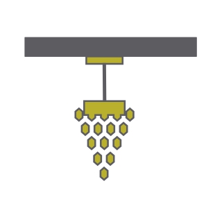 Freida Crystal Ceiling Lights Diyas Modern Chandeliers Freida Crystal Ceiling Lights Diyas Modern Chandeliers